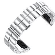 Eternico Garmin Quick Release 26 Stainless Steel Band Steel Plating Silber - Armband