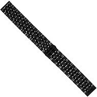 Eternico Stainless Steel universal Quick Release 22mm black - Watch Strap