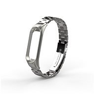 Eternico Mi Band 3 Steel strieborný - Remienok na hodinky