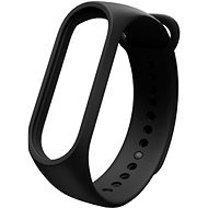 Eternico Essential pro Mi Band 3 / 4 Solid Black - Watch Strap