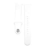 Eternico Quick Release 20 Silicone Band white for Samsung Galaxy Watch - Watch Strap