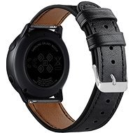 Eternico Leather Band universal Quick Release 22mm čierny - Remienok na hodinky