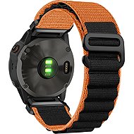 Eternico Alpine Look for Garmin QuickFit 26mm orange - Watch Strap