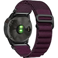 Eternico Alpine Look for Garmin QuickFit 26mm purple - Watch Strap