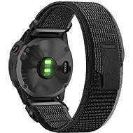 Eternico Nylon Loop Strap for Garmin QuickFit 26mm gray - Watch Strap