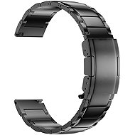Eternico Titanium Buckle for Quick Release 22mm black - Watch Strap