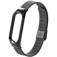 Eternico Mesh Stainless Steel Black for Mi Band 5 / 6 - Watch Strap