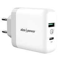 AlzaPower Q200C Quick Charge 3.0 fehér - Töltő adapter