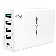 AlzaPower M5CQ Multi Charge QC3.0 White - AC Adapter