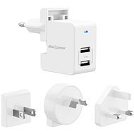 AlzaPower Travel Charger T100, White - AC Adapter