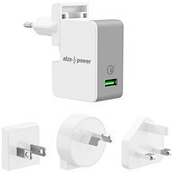 AlzaPower Travel Charger T200 White - AC Adapter