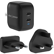 AlzaPower T360CC Mini Travel Charger 48W black - Wall Charger
