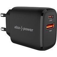 AlzaPower A100 Fast Charge 20W fekete - Töltő adapter