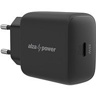 AlzaPower A125 Fast Charge 25 W fekete - Töltő adapter