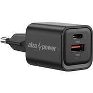 AlzaPower G400CA Fast Charge 35 W čierna - Nabíjačka do siete