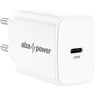 AlzaPower A110 Fast Charge 20 W biela - Nabíjačka do siete