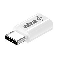 AlzaPower Mini Series Micro USB - USB-C White - Adapter