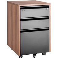 AlzaErgo FC130 lamino dub/černá - Drawer Chest