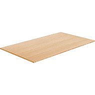 AlzaErgo Tabletop 140×80 cm bamboo - Table Top
