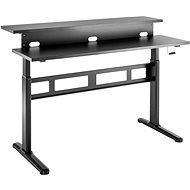 AlzaErgo Table ET3.1, fekete - Állítható magasságú asztal