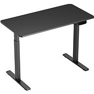 AlzaErgo Table ET4 AiO Touch 120 × 60 cm čierny - Výškovo nastaviteľný stôl