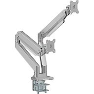 AlzaErgo Arm D50S Heavy Duty Silver - Monitor Arm