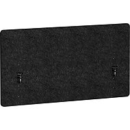 AlzaErgo Panel C12 Silent Desk Clip 150x75 cm black - Room Divider
