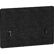 AlzaErgo Panel C13 Silent Desk Clip 120x75 cm black - Room Divider