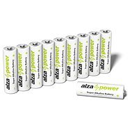 AlzaPower Super Alkaline LR6 (AA), 10 db öko csomagolásban - Eldobható elem