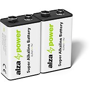 AlzaPower Super Alkaline 6LR61 (9V) 2pcs - Disposable Battery