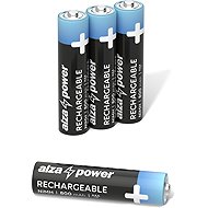 AlzaPower Rechargeable HR03 (AAA) 800 mAh 4pcs - Rechargeable Battery