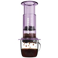 Aeropress Clear Purple - Manuelle Kaffeemaschine