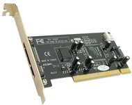 KOUWELL 5552P - 1x SATA interní, 1x SATA externí řadič PCI - -