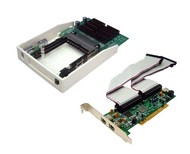 KOUWELL 7003 - 3x FW + 2x PCMCIA řadič, PCI, s výstupy do 3.5" pozice, retail - -