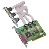 KOUWELL 223NP-4 4x Sériový +1x Paralelní, PCI - -
