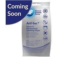 AF Anti Bac - Screen & Multipurpose Antibacterial Cleaning Wipes, 25 pcs - Wet Wipes