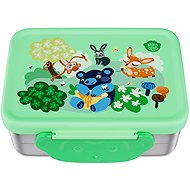 Affenzahn Stainless Steel Lunchbox - Mighty Meadow - Lunch Box