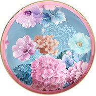 Andrea Fontebasso PARTY TIME Tablett rund Blumen 38 cm - Tablett