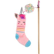 AFP Sock Cuddler Unicorn sock lure with shanty - Cat Toy