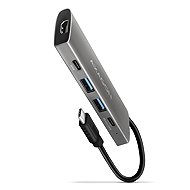 AXAGON HMC-5G21 5-in-1 Hub, USB-C 10Gbps, 2x USB-A, 2x USB-C, HDMI 4k/30Hz, PD 60W, USB-C cable 13cm - Docking Station