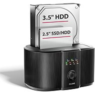 AXAGON ADSA-SC, Dual SATA 2.5"/3.5" SSD/HDD Docking and Cloning Station, USB-C 5Gbps - External Docking Station