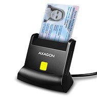 AXAGON CRE-SM2 Smart Card & SD/microSD/SIM Card - Electronic ID Reader