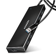 AXAGON HUE-F7A CHARGING Hub, USB-A 5Gbps, 7× USB-A, micro USB power IN, USB-A cable, 1m - USB Hub