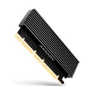 AXAGON PCEM2-XS, 1x internal M.2 NVMe slot, PCIe X16/X8/X4 card w. passive alu heatsink - Controller Unit