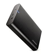 AXAGON EE35-A6C, screwless RAW alu box for 3.5" SATA HDD, USB-C 5 Gbps - Hard Drive Enclosure