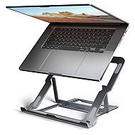 AXAGON STND-LAG aluminium laptop stand 10"-17.3" adjustable height, grey - Laptop Stand