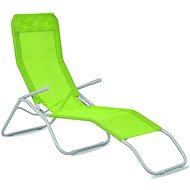 AGA Beach lounger SIESTA, lime - Garden Lounger