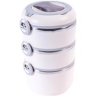 Aga Food carrier 3 tiers, white - Snack Box