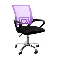 Aga MR2077 black - purple - Office Chair