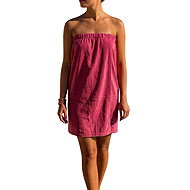 Agama Pareo Lux Tunic Sauna Towel, Raspberry - Sauna kilt